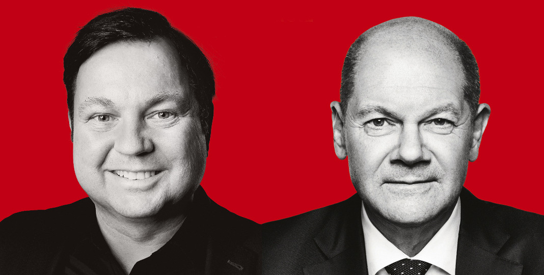 Martin Gerster und Olaf Scholz