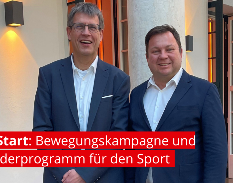 "ReStart für den Sport": 150.000 Sportvereinschecks für mehr Mitglieder und Fördermittel für Vereine