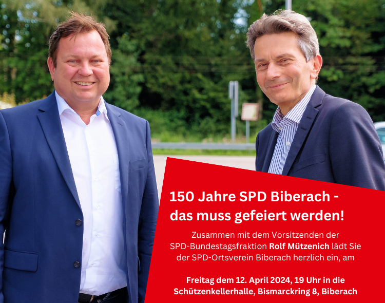 150 Jahre SPD Ortsverein Biberach